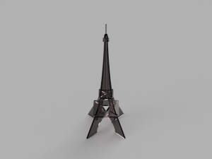 eiffel tower Modèle 3D