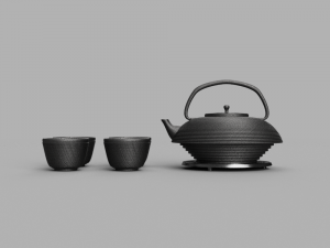 japanese teapot 3D Model