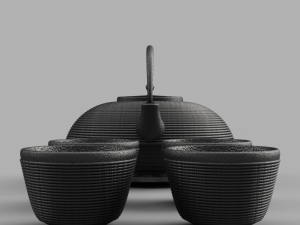 japanese teapot 3D Model