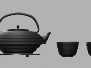 japanese teapot 3D Model
