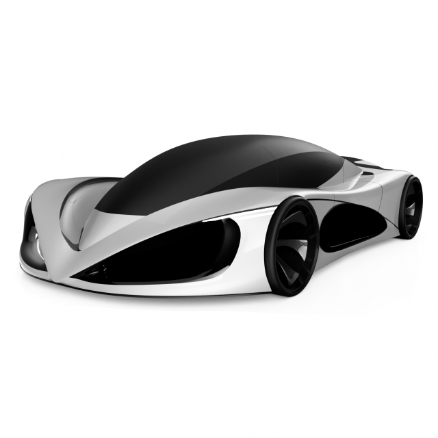 car concept Modelo 3D .c4d .max .obj .3ds .fbx .stl .blend 