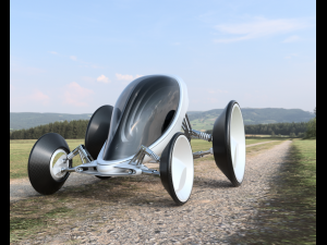 car v4 concept 3Dモデル