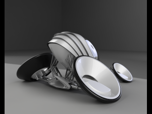 car v4 concept 3Dモデル