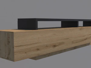 loft tv stand 3D Model