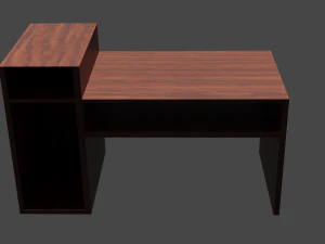 one piece desk 3D Model