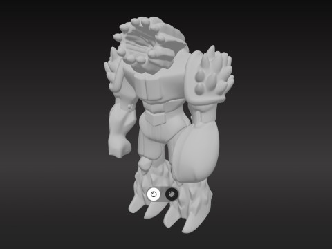 GORMITI Double Attack - Armageddon Mythos PBR Textured Modelo 3D