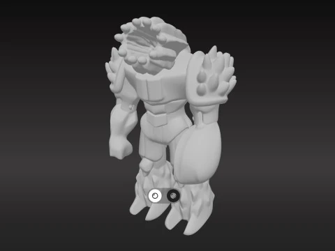 GORMITI Double Attack - Armageddon Mythos PBR Textured 3D Model