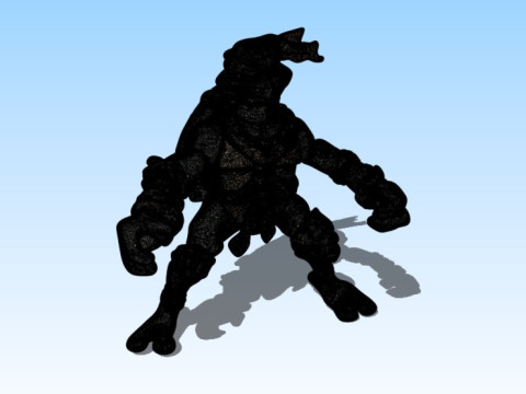 Michelangelo - Teenage Mutant Ninja Turtles PBR Textured 3Dモデル