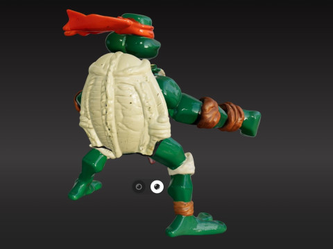 Michelangelo - Teenage Mutant Ninja Turtles PBR Textured 3Dモデル