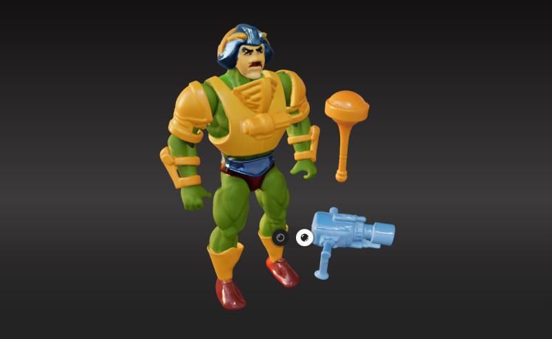 Man-At-Arms - Masters of the Universe PBR Textured 3D Model .c4d .max .obj .3ds .fbx .stl .blend