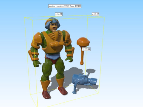 Man-At-Arms - Masters of the Universe PBR Textured 3D Model