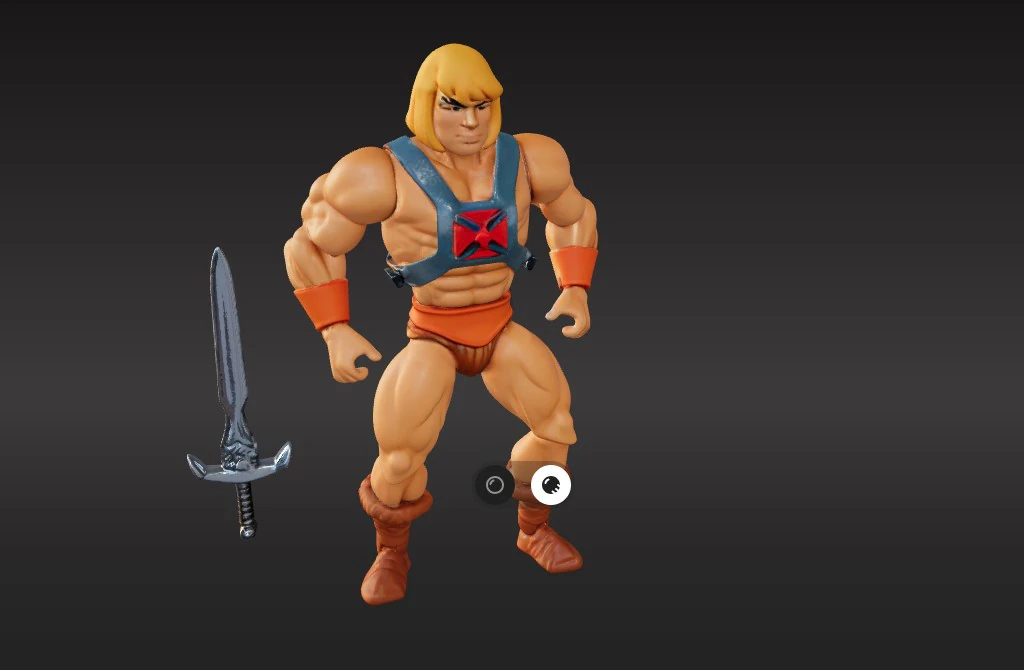 He-Man - Masters of the Universe PBR TexturedFree Sample 3D Model .c4d .max .obj .3ds .fbx .stl .blend 