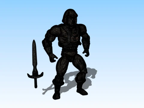 He-Man - Masters of the Universe PBR TexturedFree Sample 3D Model