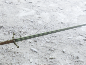 longsword medieval type xvia - low poly model 3D 模型