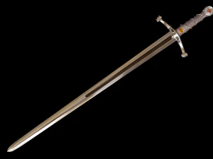 장검 중세 유형 xvia 3D 모델