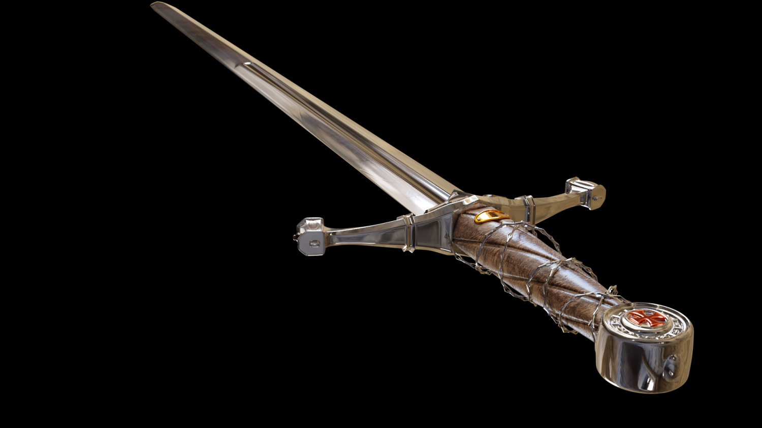 5 RPG Weapons: Longswords, 3D Weapons