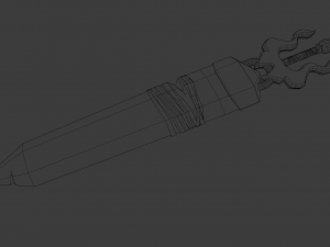 longsword medieval type xvia 3D Model