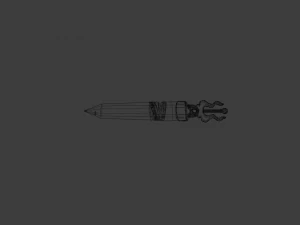 crystal greatsword 3D Model