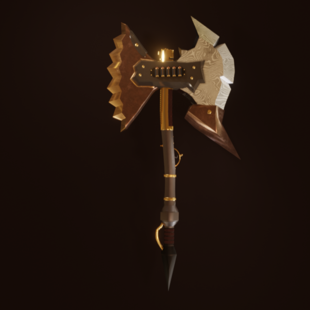 axe 3D Модель .c4d .max .obj .3ds .fbx .stl .blend 