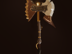 axe Modelo 3D