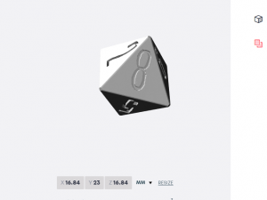 rpg polyhedral dice set wood carved style 3D Принт Модель