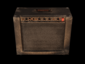 Guitar Amp - Unbranded 3D Модель