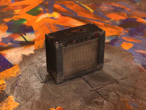 Guitar Amp - Unbranded 3D Model