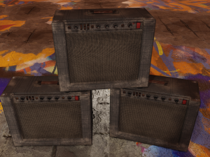 Guitar Amp - Unbranded Model 3D