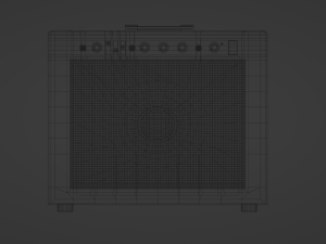 Guitar Amp - Unbranded Model 3D