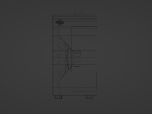Guitar Amp - Unbranded Model 3D