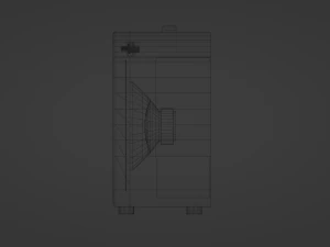 Guitar Amp - Unbranded 3D Model
