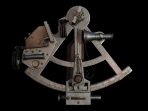 Precision Sextant - Vintage 3D Model