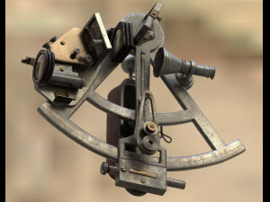 Precision Sextant - Vintage 3D Model
