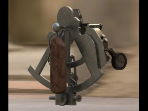 Precision Sextant - Vintage 3D Model