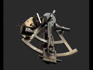 Precision Sextant - Vintage 3D Model