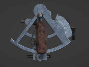 Precision Sextant - Vintage Modello 3D