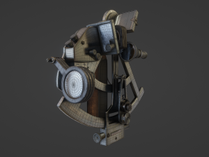 Precision Sextant - Vintage Modello 3D