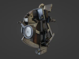 Precision Sextant - Vintage 3D Model