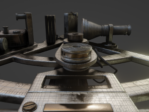 Precision Sextant - Vintage Modello 3D