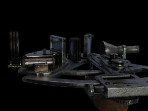 Precision Sextant - Vintage 3D Model