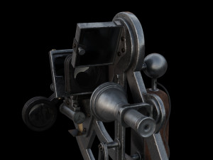 Precision Sextant - Vintage Modello 3D
