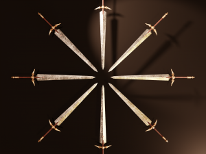 Claymore Claymore Anime Clares Weapon Modello 3D
