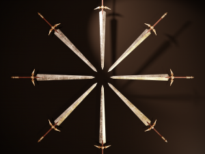 Claymore Claymore Anime Clares Weapon Modello 3D