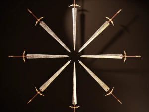 Claymore Claymore Anime Clares Weapon 3D Model