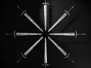 Claymore Claymore Anime Clares Weapon 3D Model