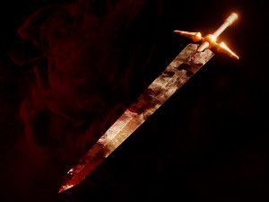 Claymore Claymore Anime Clares Weapon Modello 3D