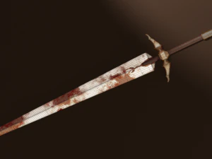 Claymore Claymore Anime Clares Weapon 3D Model