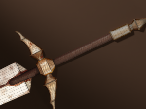 Claymore Claymore Anime Clares Weapon Modello 3D
