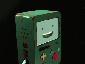 Stylized BMO - BeeMO 3D Model