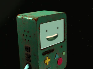 Stylized BMO - BeeMO 3D Model